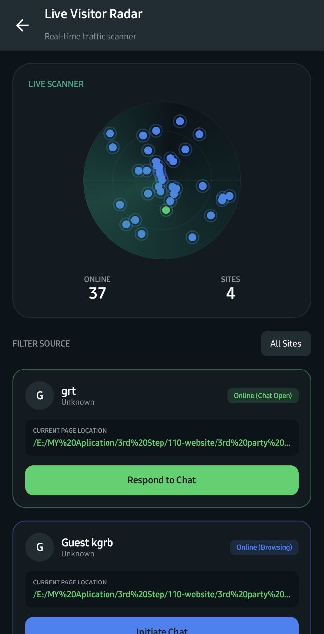 Multi-Website Widget Script Manager